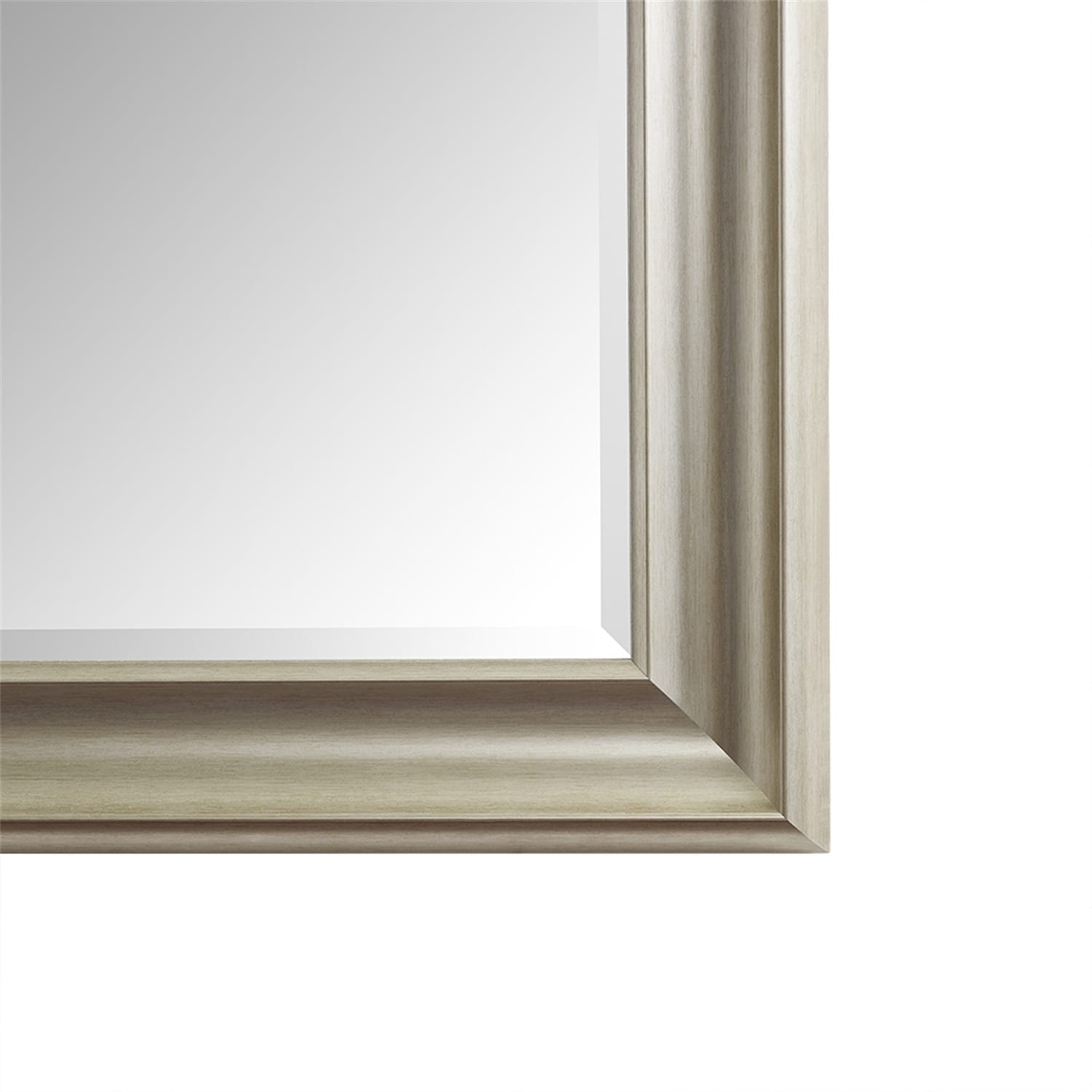 Specchio alto, specchio a figura intera, specchio di grandi dimensioni, cornice liscia in finto legno, specchio rettangolare da parete