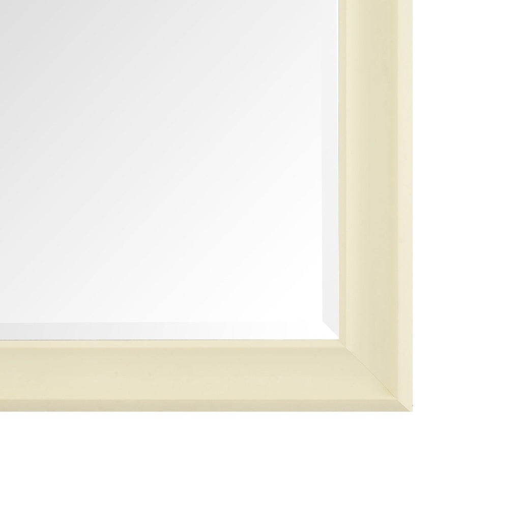 Specchio alto, specchio a figura intera, specchio di grandi dimensioni, cornice liscia in finto legno, specchio rettangolare da parete