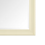Specchio alto, specchio a figura intera, specchio di grandi dimensioni, cornice liscia in finto legno, specchio rettangolare da parete
