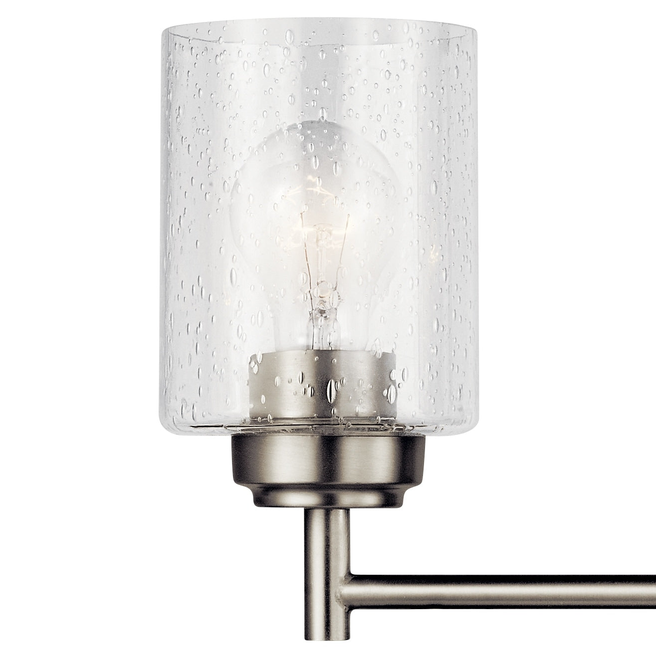Lampada da bagno Kichler Lighting Winslow a 3 luci in nichel spazzolato
