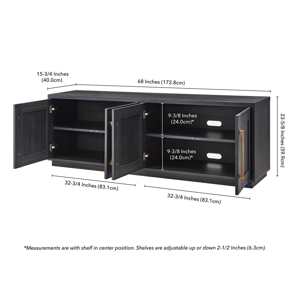 Supporto TV rettangolare Tillman per TV fino a 75