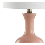 Lampada da tavolo a LED in vetro/metallo Vermont 22, bianca (set da 2) di JONATHAN Y