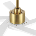 Ventilatore da soffitto per interni con motore CC WINGBO da 54 pollici senza luci - N/D