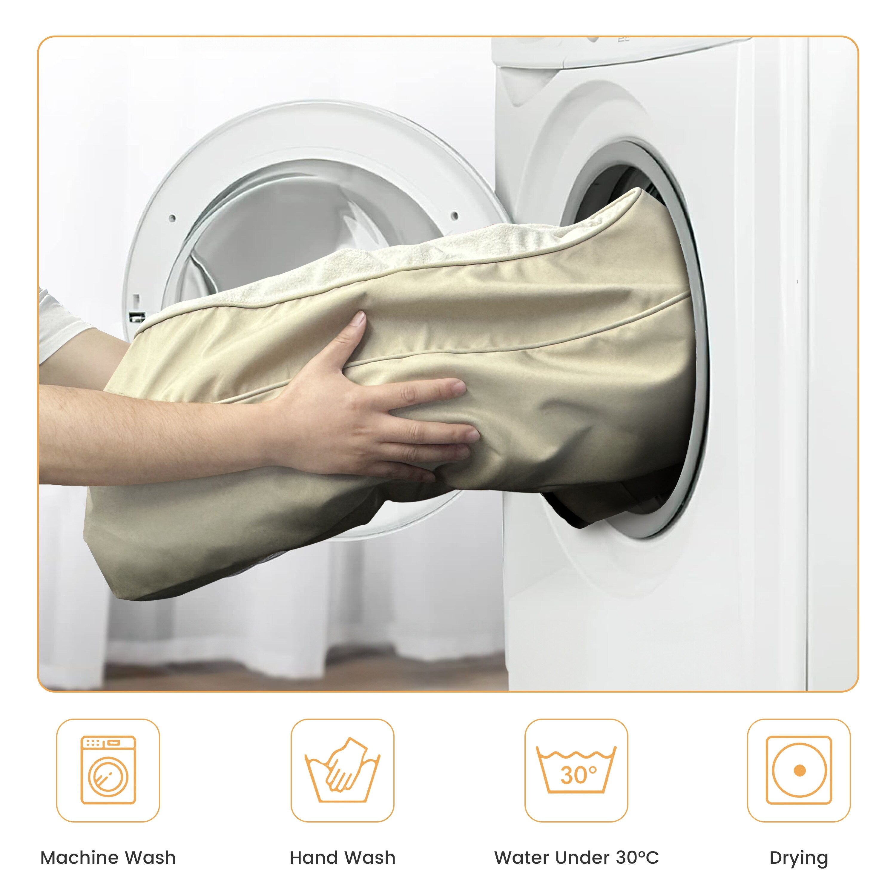 Letto per cani in schiuma ortopedica impermeabile WOWMAX per cani di grossa taglia