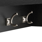 Appendiabiti da parete Woodland 40W con ripiano di Bush Furniture