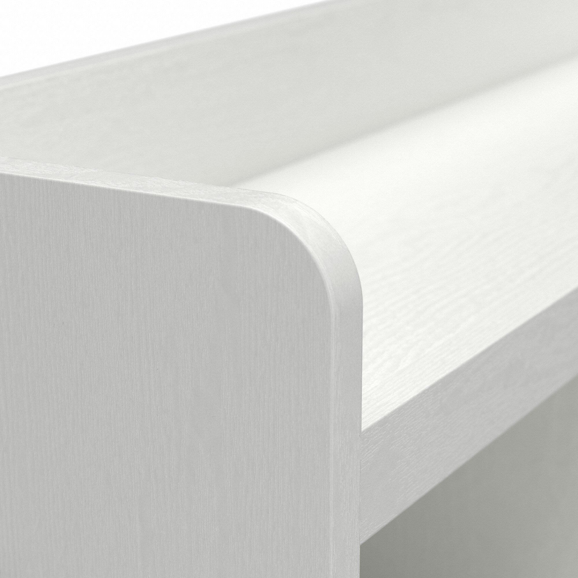 Appendiabiti da parete Woodland 40W con ripiano di Bush Furniture