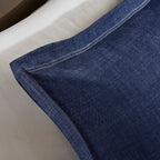 Set di piumoni in denim oversize e imbottito Woolrich Perry Blue