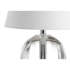 Lampada da tavolo a LED Goddard 16 Crystal Ball/Metal, di JONATHAN Y