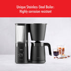 Macchina per caffè americano ZWILLING Enfinigy con caraffa termica da 10 tazze, premiata con lo standard SCA Golden Cup - 2,5 qt