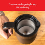 Macchina per caffè americano ZWILLING Enfinigy con caraffa termica da 10 tazze, premiata con lo standard SCA Golden Cup - 2,5 qt